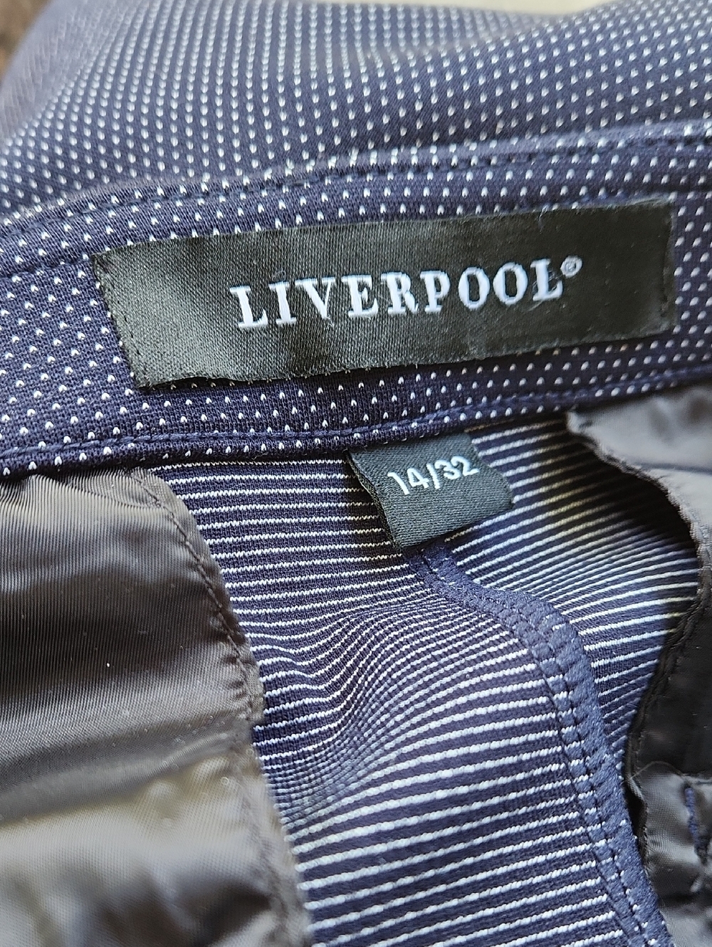 ❤ LIVERPOOL JEANS COMPANY HIGH RISE TYLER SLIM STRAIGHT PULL ON PANTS / TROUSERS - Picture 6 of 11